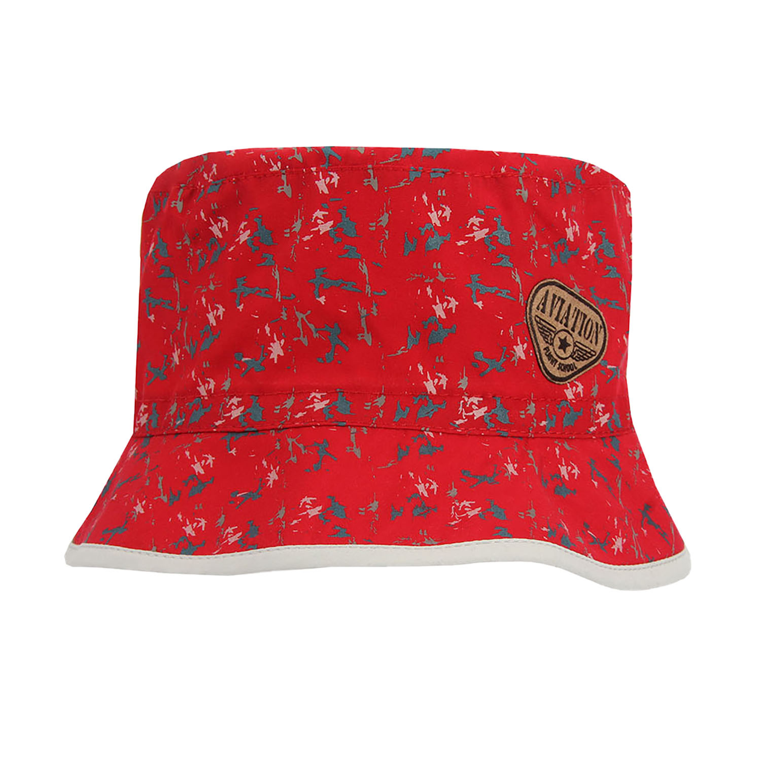Cappello bambino, rosso, in cotone, Aviation