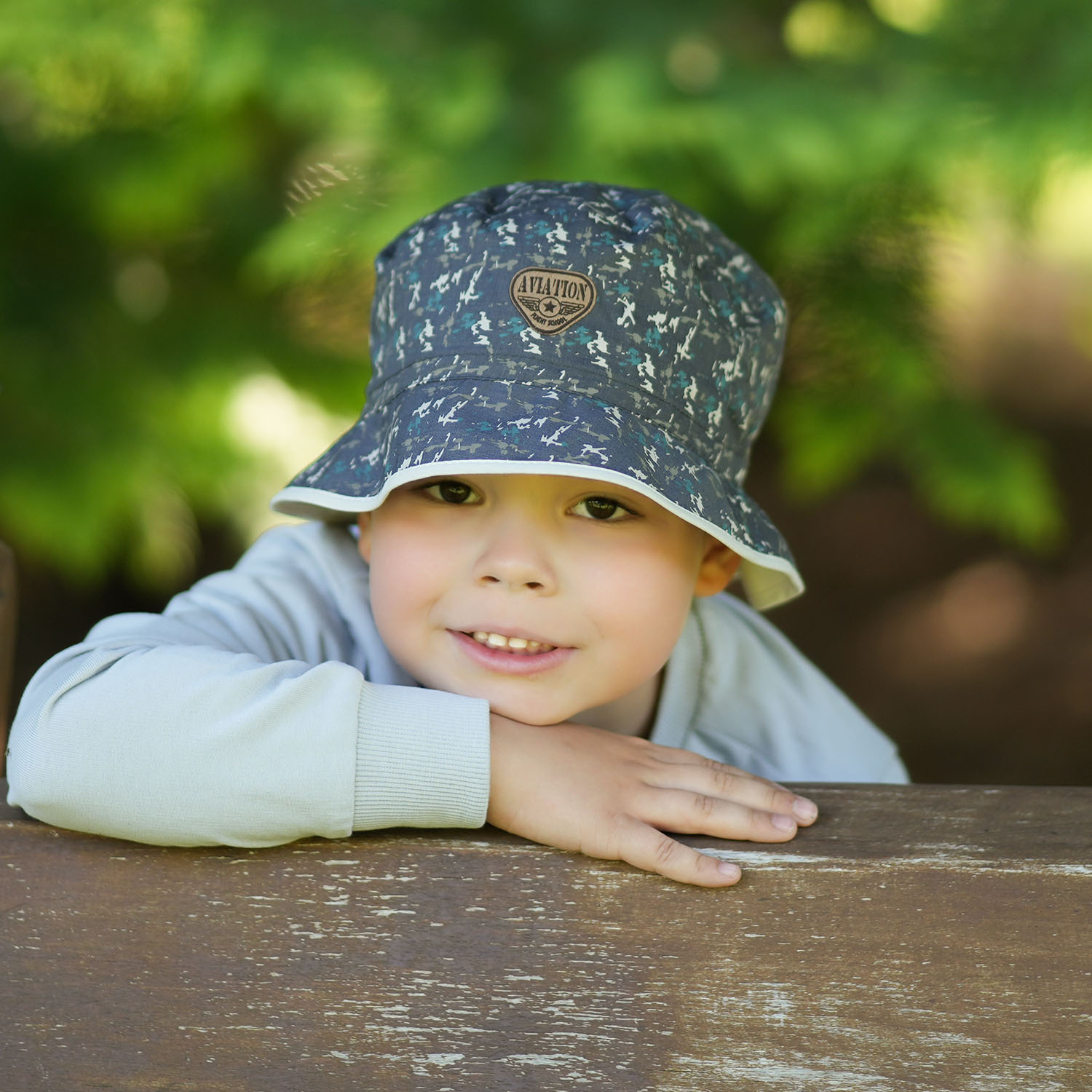 Cappello bambino, rosso, in cotone, Aviation