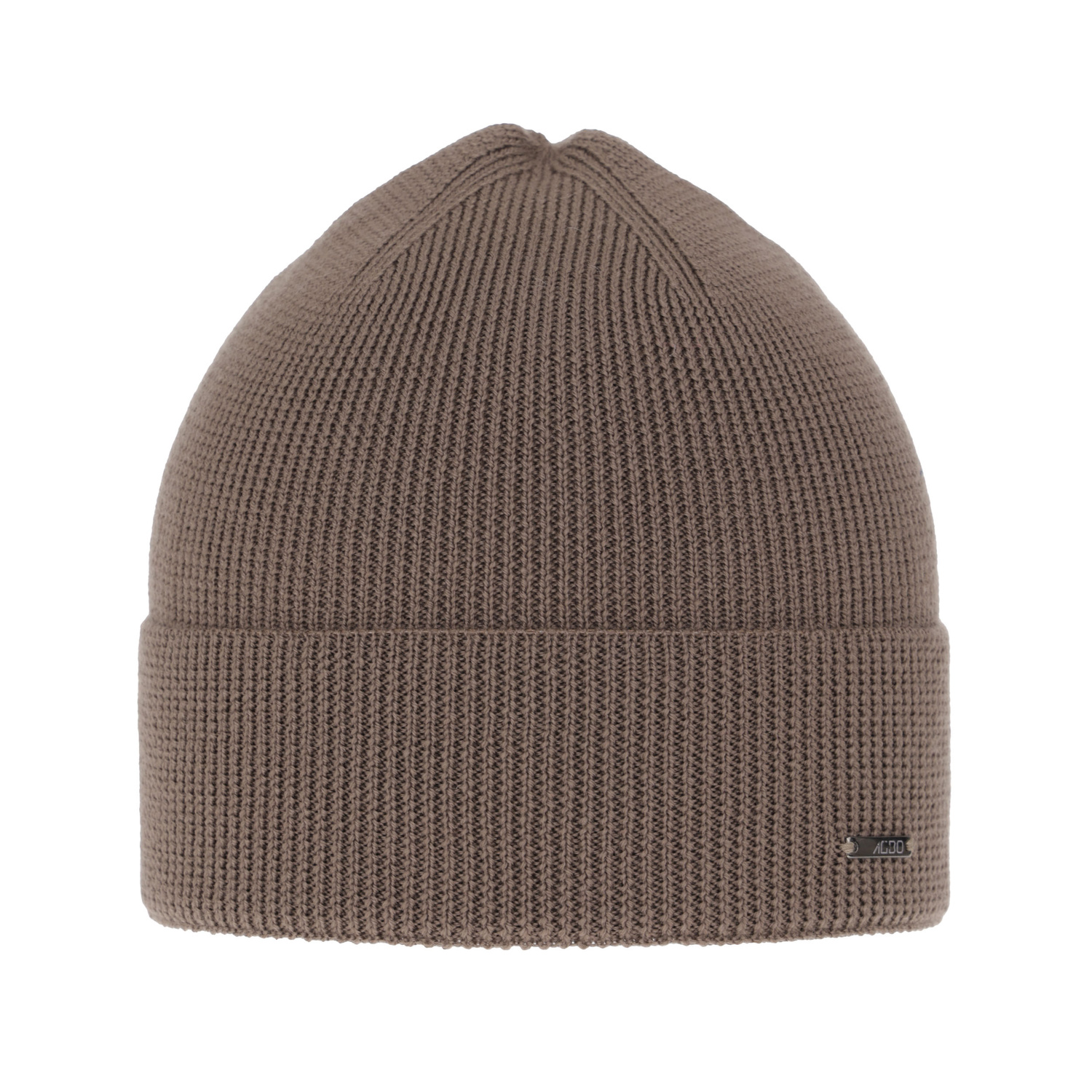 Berretto autunno/primavera uomo, marrone chiaro, 100% Lana Merino, Memfis