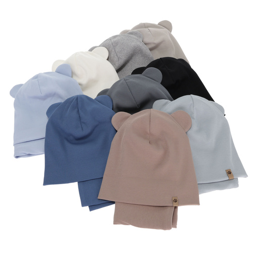 Set autunno/primavera bambino (berretto e scaldacollo), beige, Farim