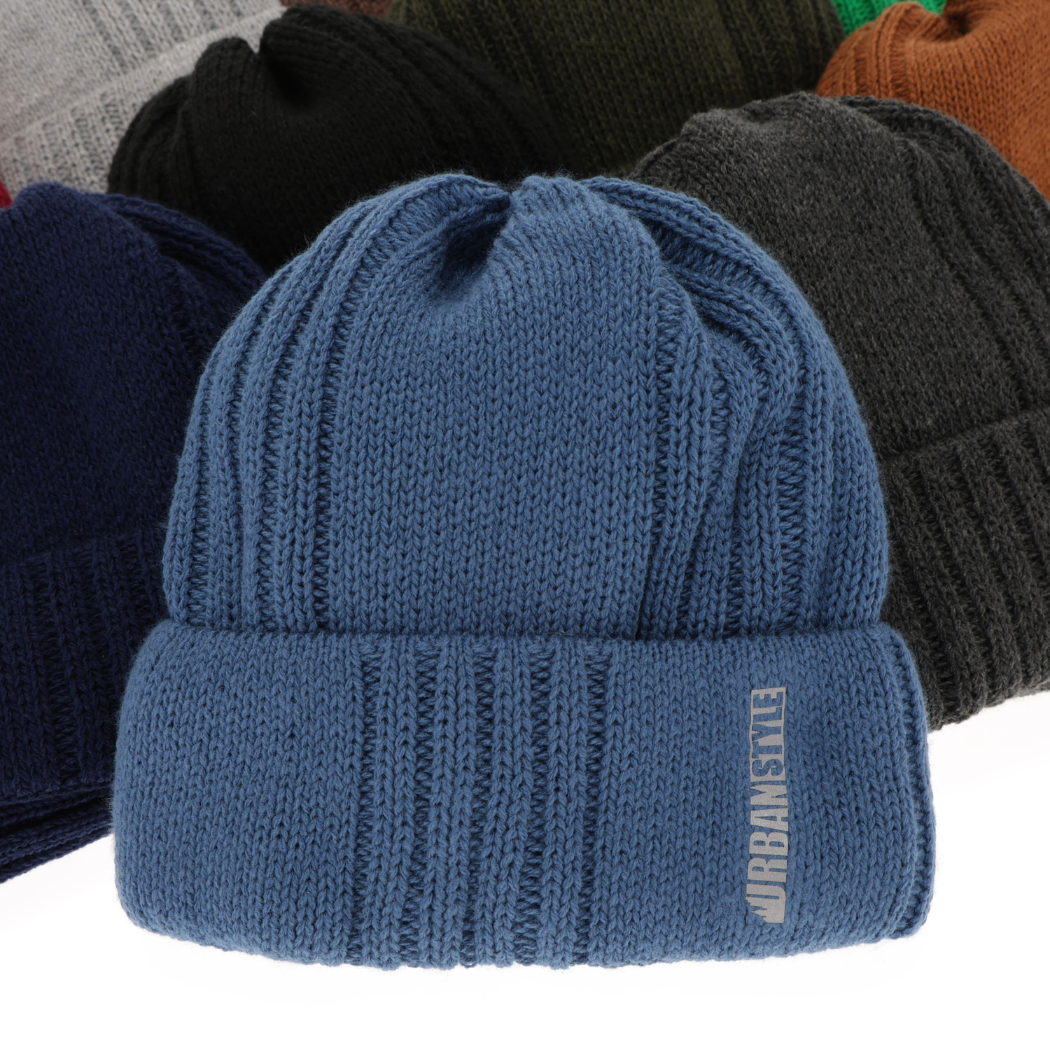 Set invernale bambino: berretto e scaldacollo, blu scuro, Balaton