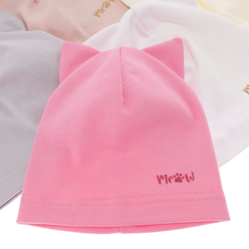 Berretto autunno/primavera bambina, crema, Jaspera