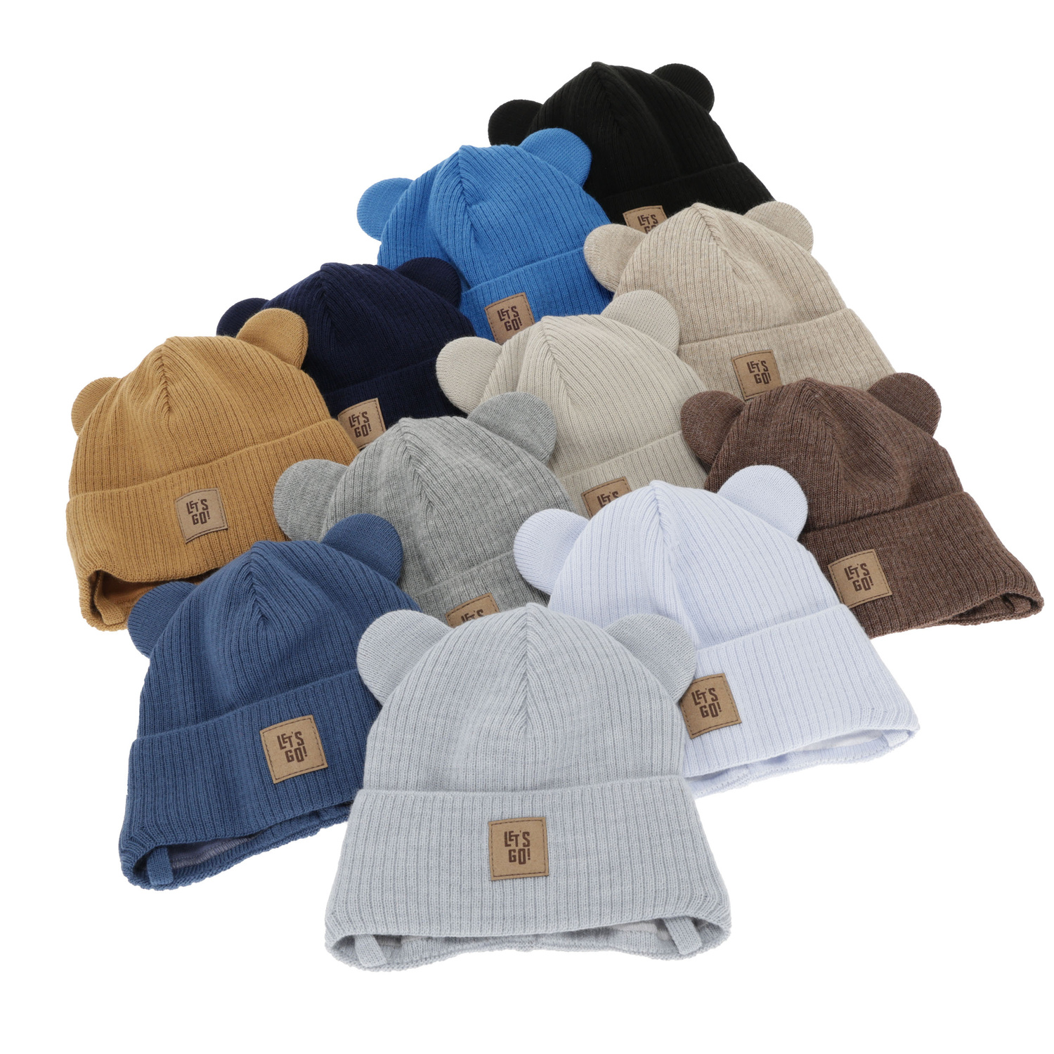 Cappello con paraorecchie autunnale, primaverile per ragazzo, nero Dewin