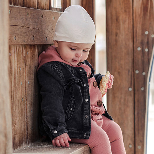 Berretto autunno/primavera bambino, azzurro, Rafi