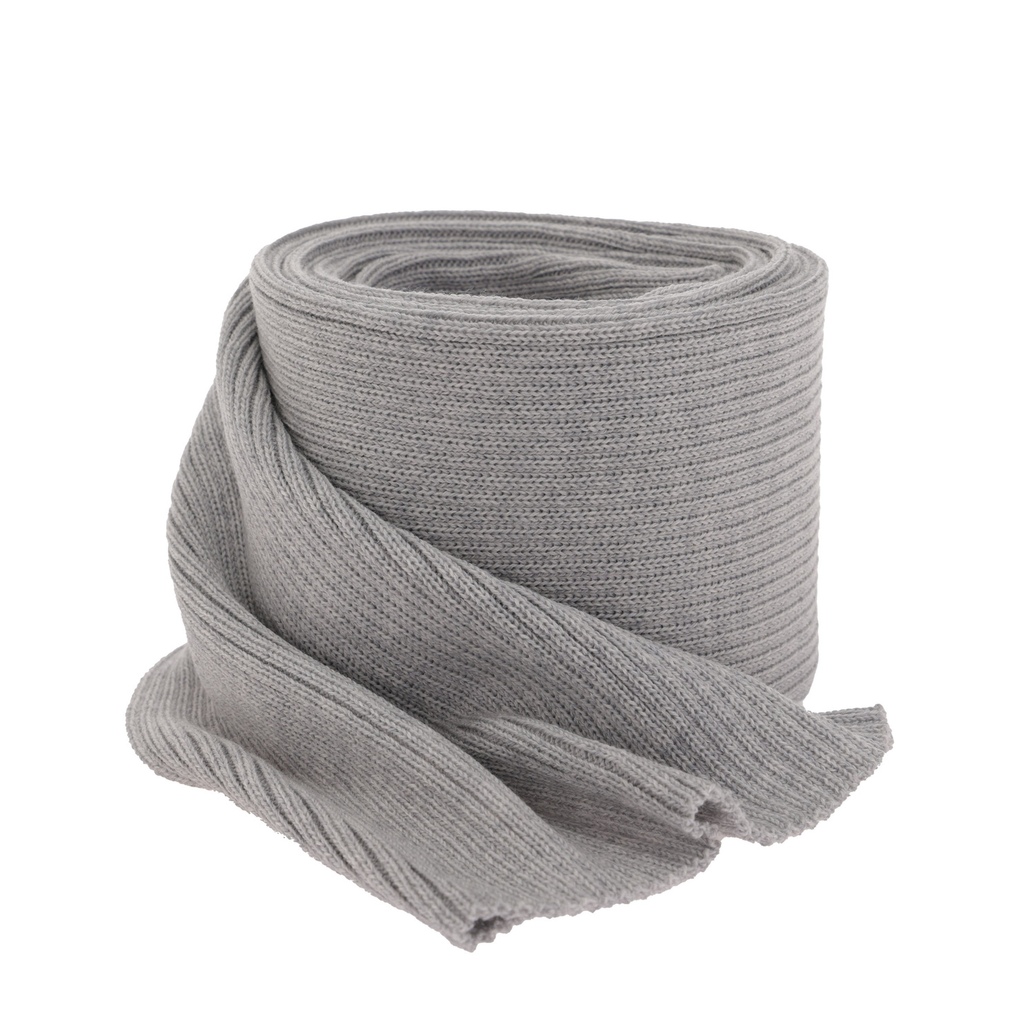 Sciarpa invernale donna, grigia, 100% Lana Merino, Jessica