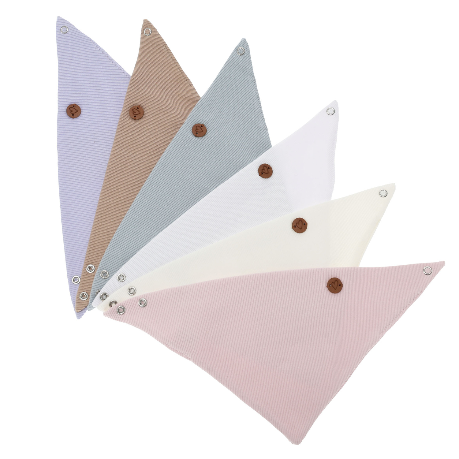 Foulard autunno/primavera bambina, viola, in cotone, Lucy