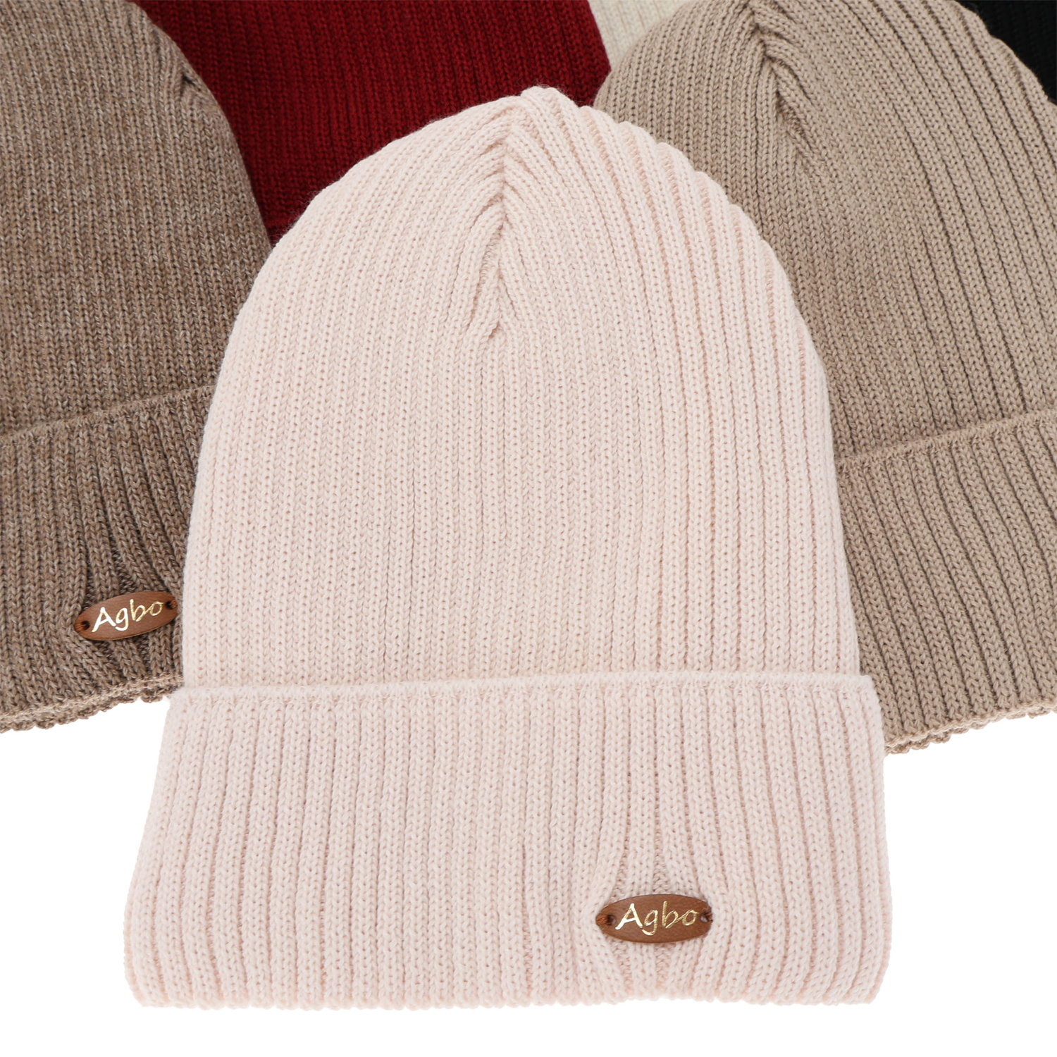 Berretto invernale da donna, grigio, con lana merino Shila