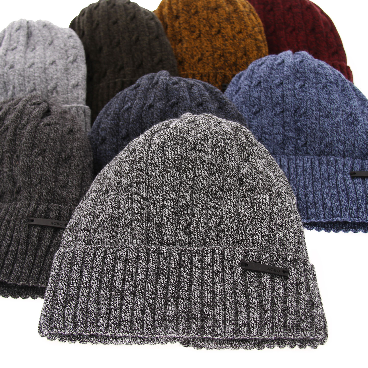 Berretto invernale uomo, blu scuro, Mishel