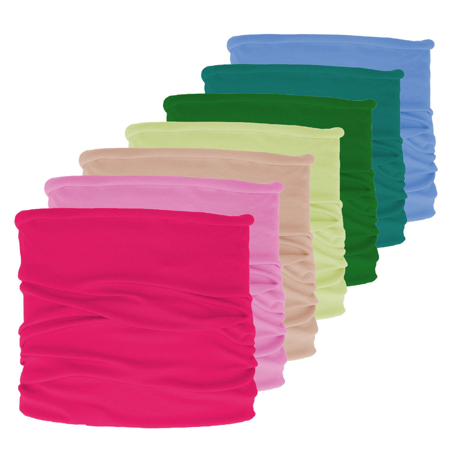 Scaldacollo autunno/primavera bambino, verde, cotone, Braun