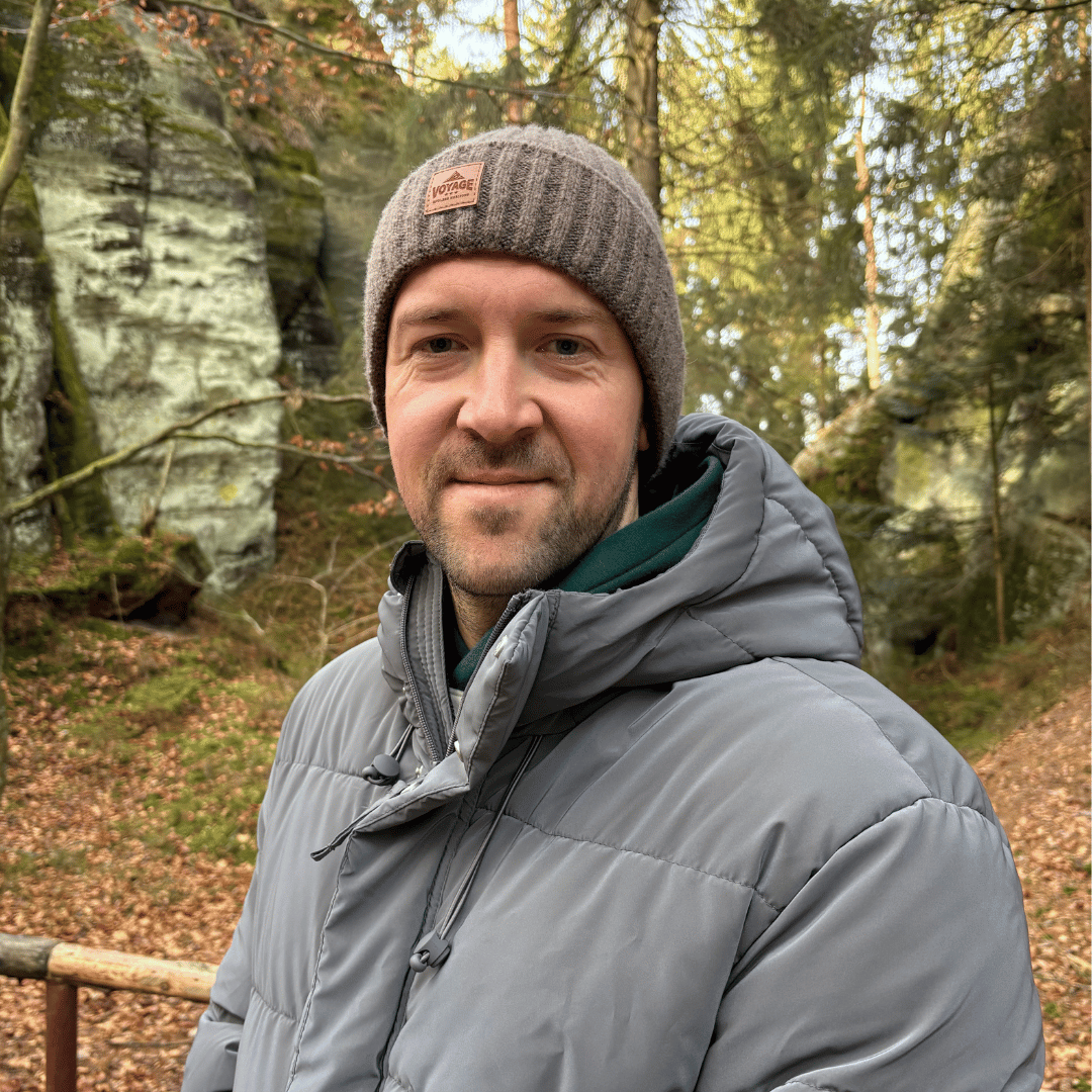 Berretto invernale uomo, marrone, Benet