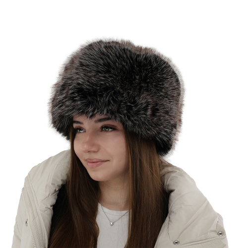 Berretto invernale donna, kremowa, foderato in pile, Holly