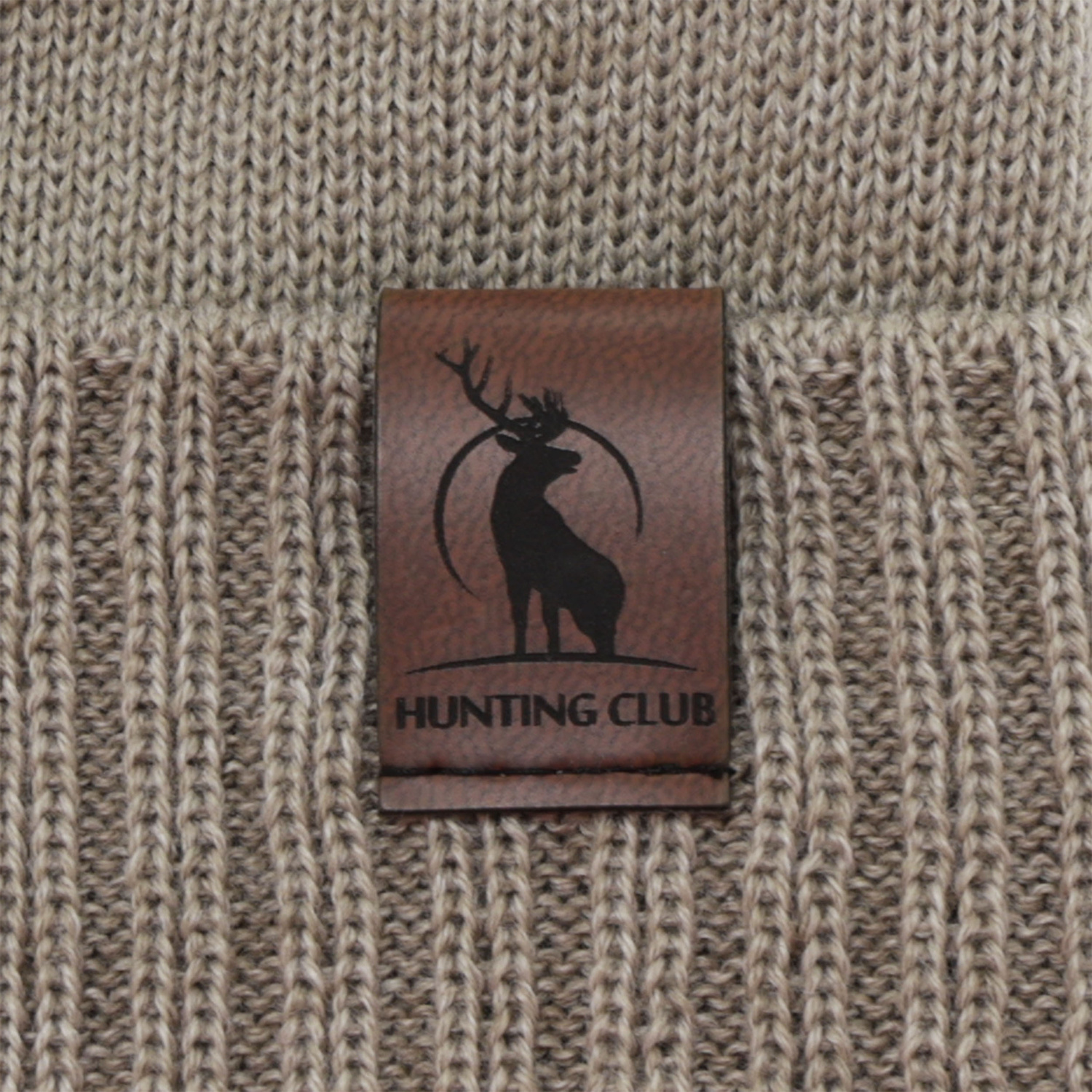 Berretto invernale uomo, verde, 100% Lana Merino, Hogan