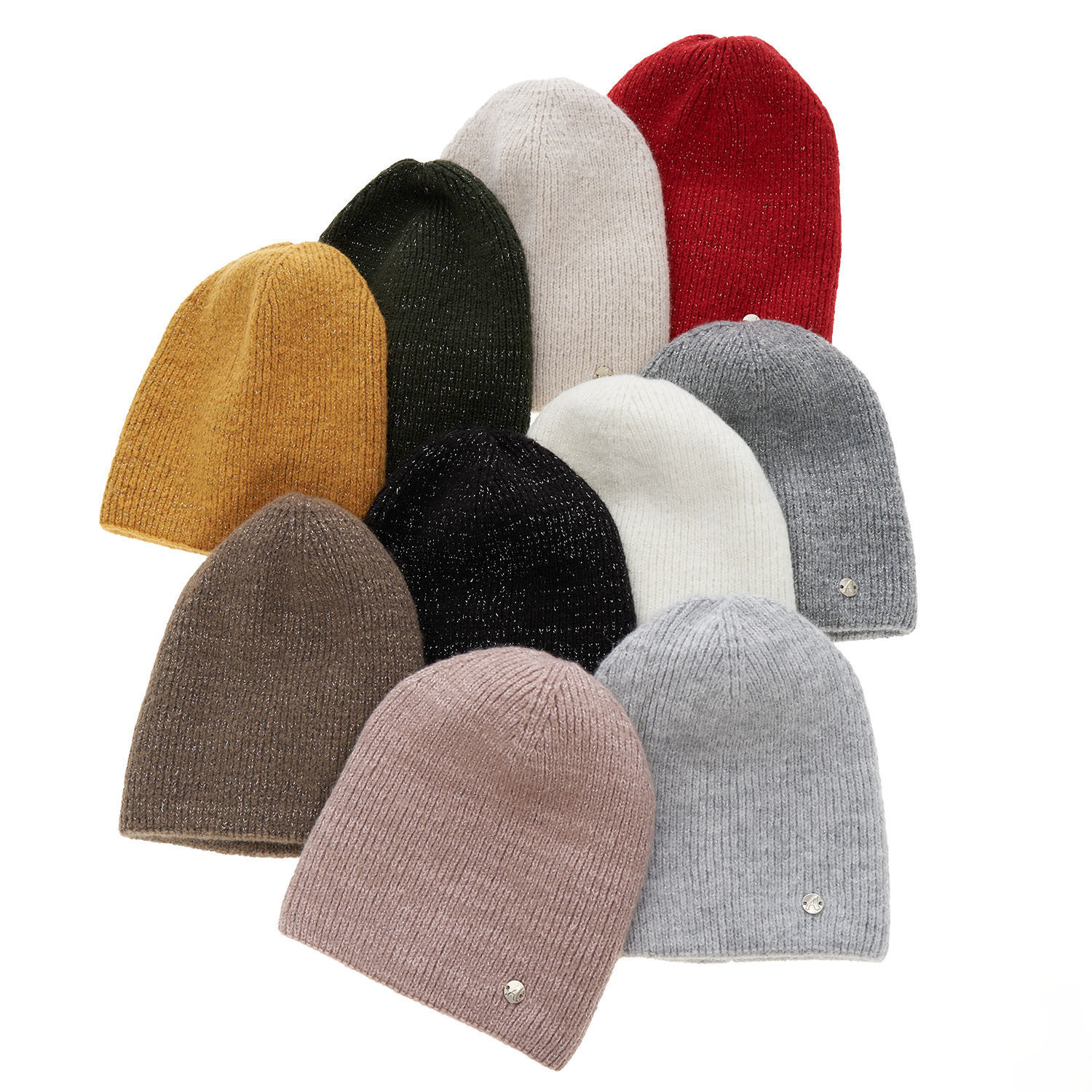 Berretto invernale donna, grigio, Amaris