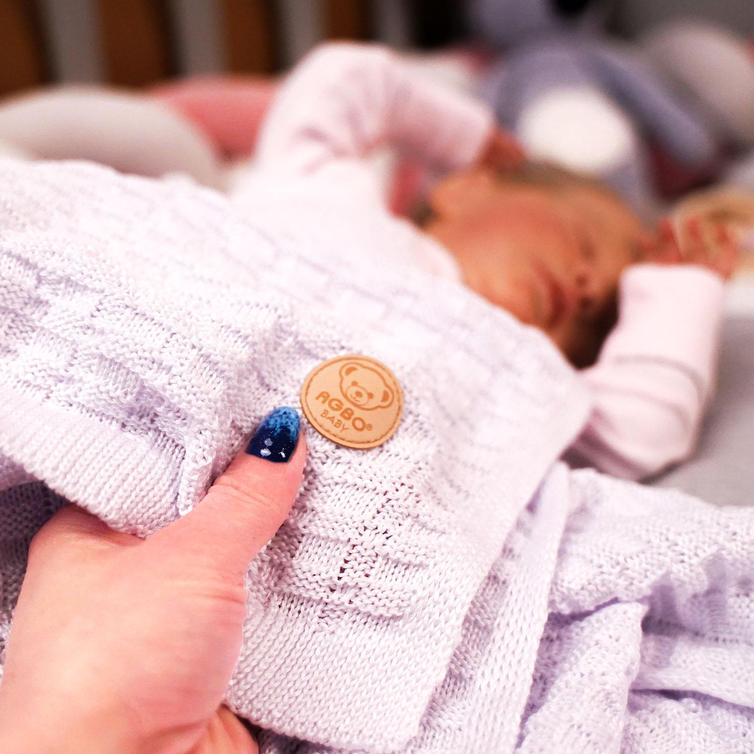 Coperta in bambù per neonato, senape, delicata, Misio