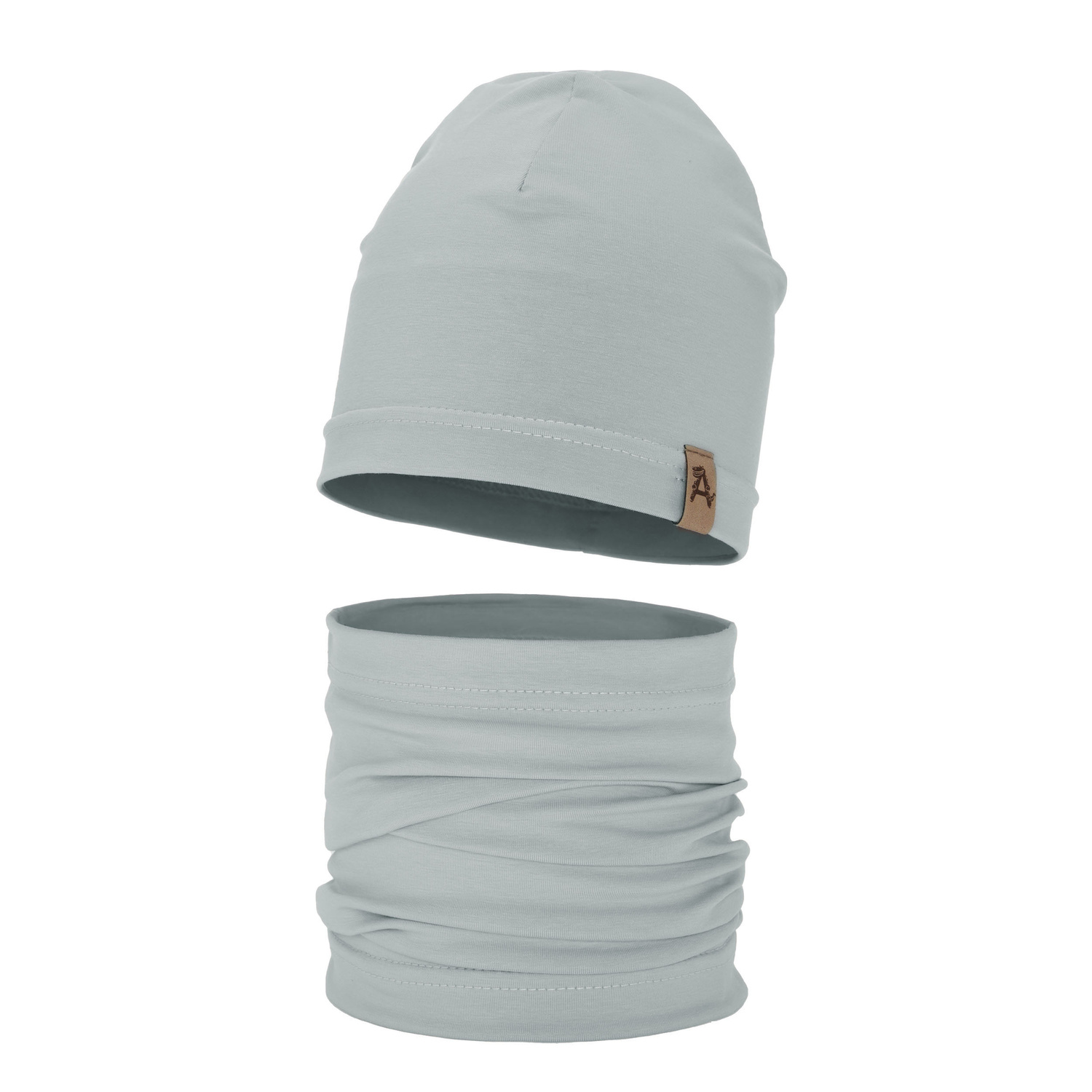 Set autunno/primavera bambino: berretto e scaldacollo, grigio, Griffin