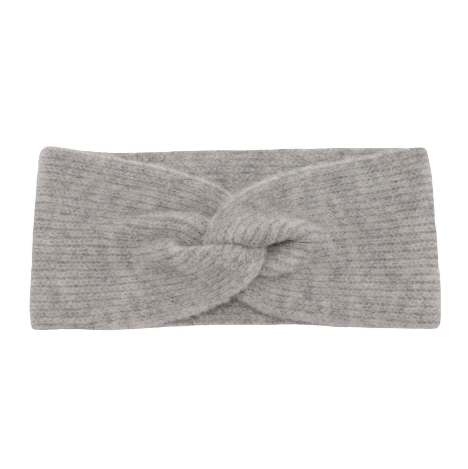 Fascia per capelli invernale donna, grigio chiaro, Florence