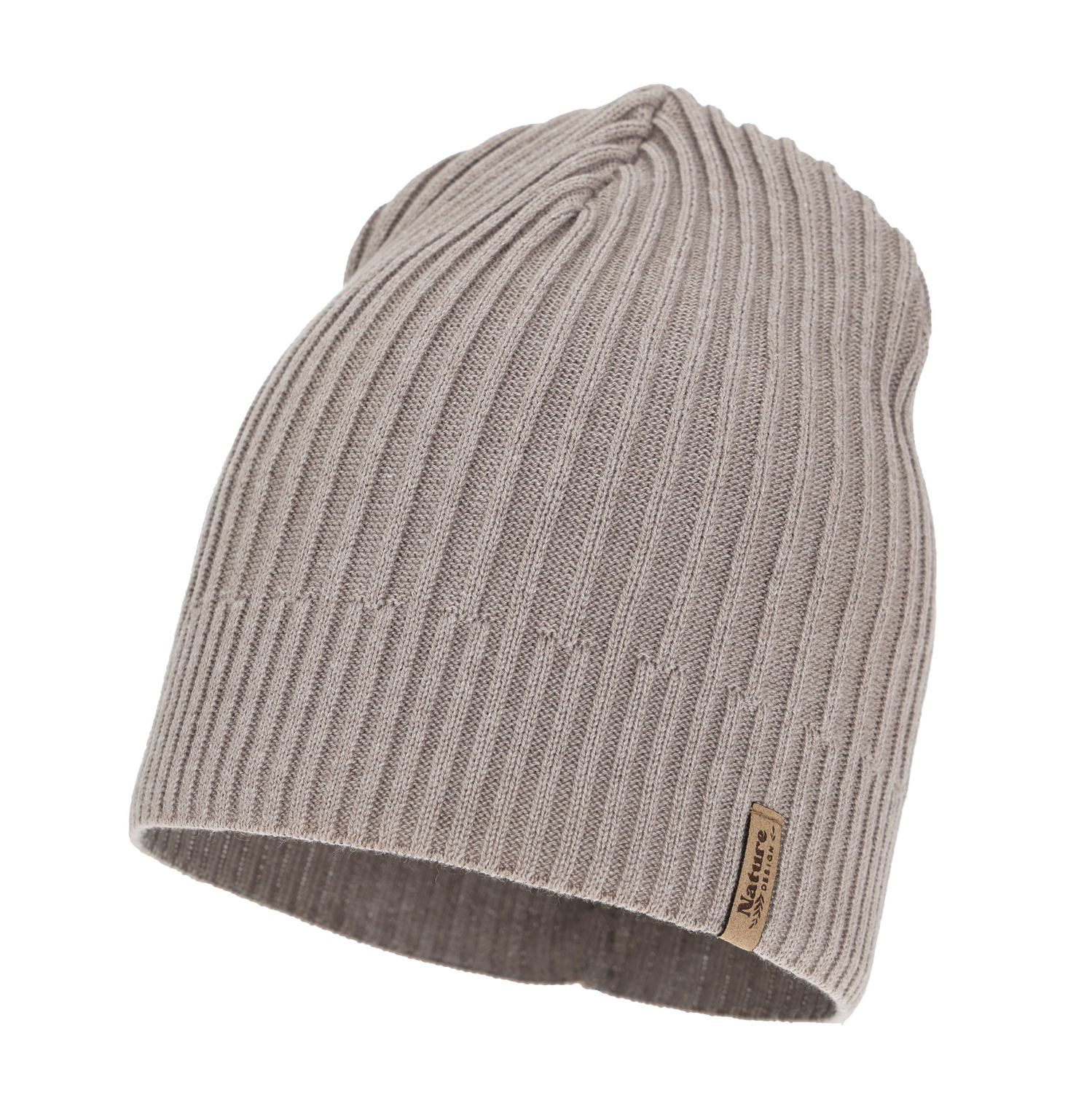 Berretto da donna primavera, autunno, con cotone, beige, Mirona