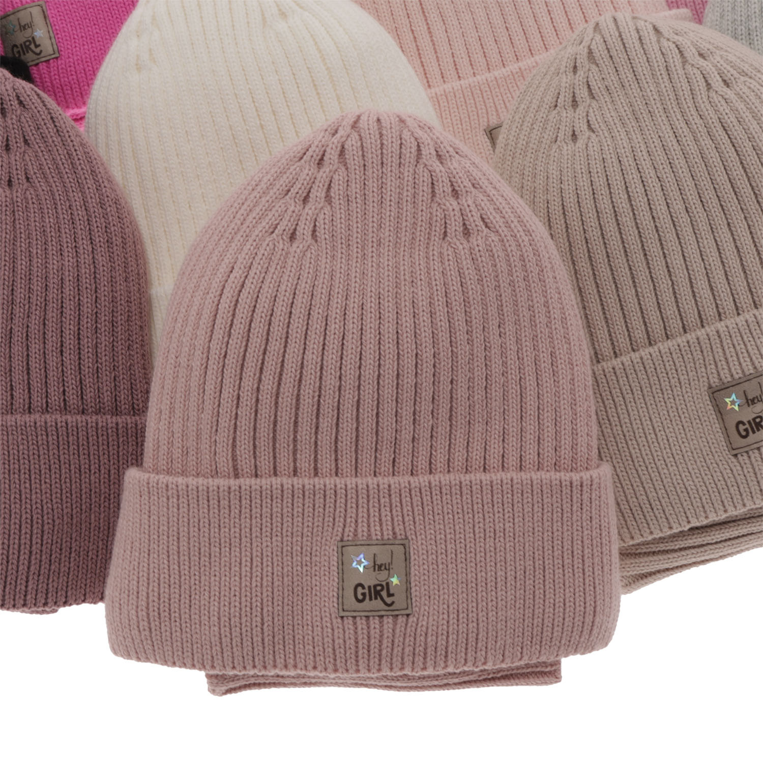 Set invernale bambina: berretto e scaldacollo, viola, Georgina