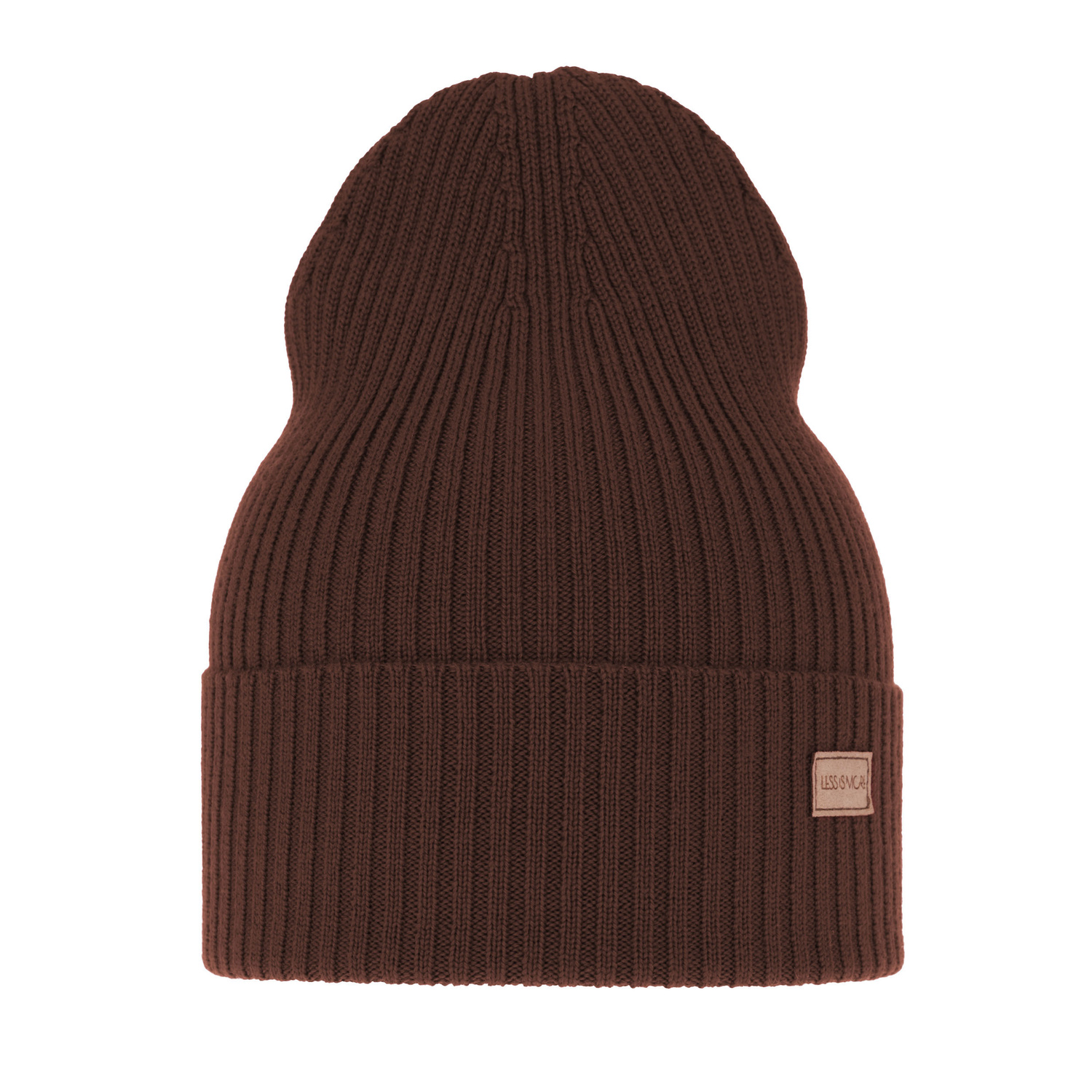 Berretto invernale/primavera donna, marrone, 100% Lana Merino, Sophie