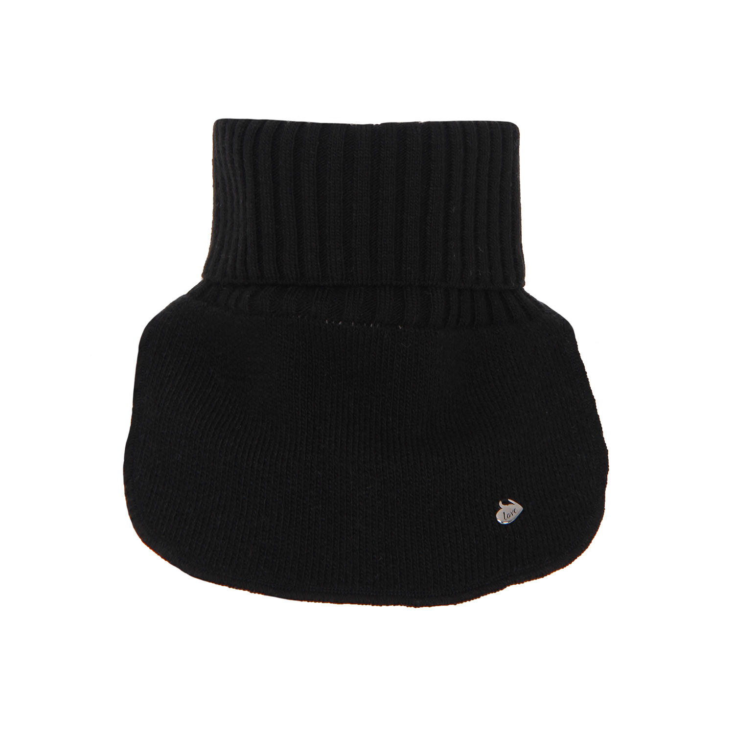 Golf invernale bambina, nero, Pixi