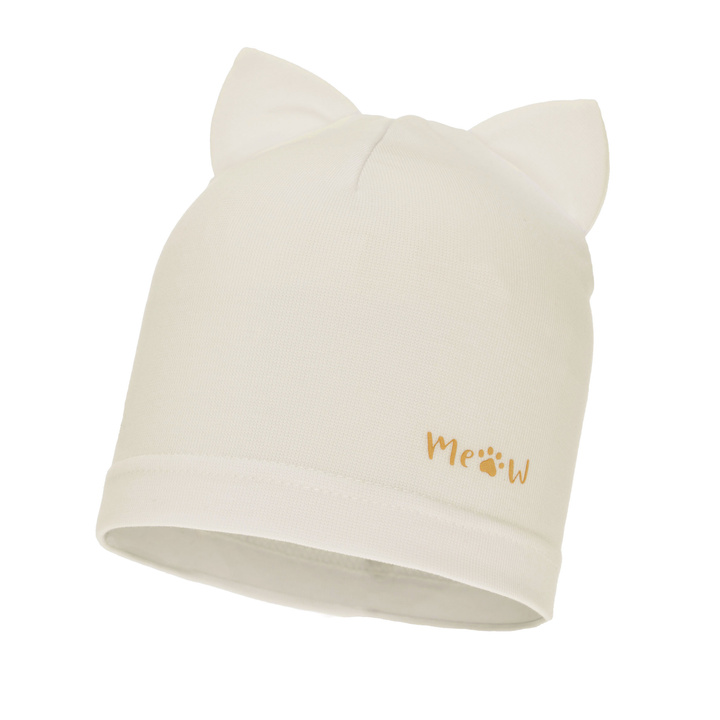 Berretto autunno/primavera bambina, crema, Jaspera