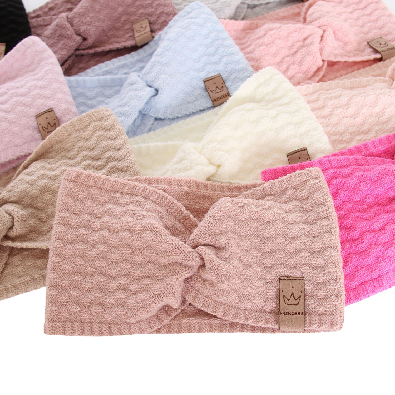 Fascia per capelli autunno/primavera bambina, nera, Goja