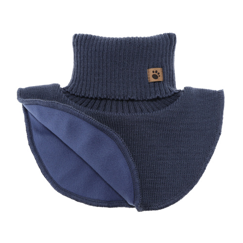 Scaldacollo con coprispalle invernale bambino, grigio, foderato, Lamor