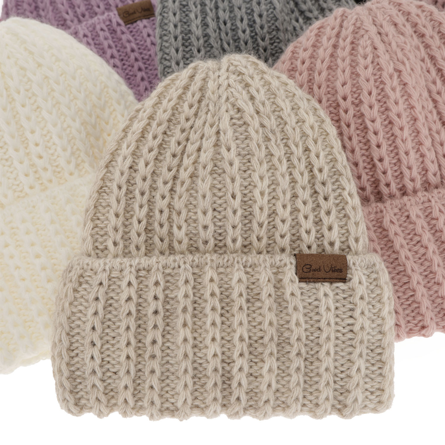 Berretto invernale donna, rosa, elegante, Ceres