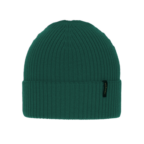 Berretto invernale donna, smaragdowy, 100% Lana Merino, Megan