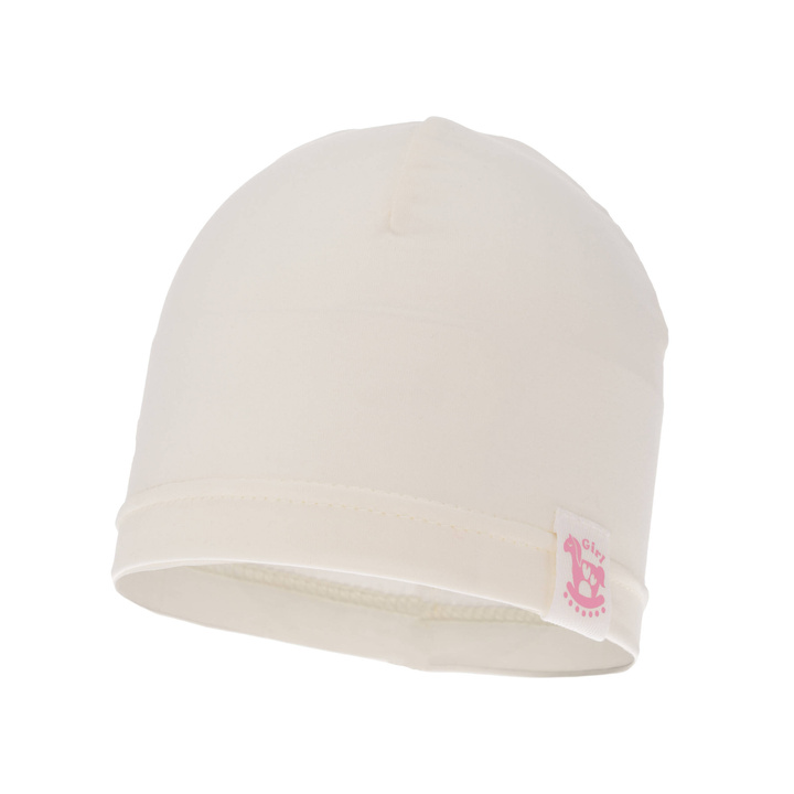 Berretto autunno/primavera bambina, crema, Mia