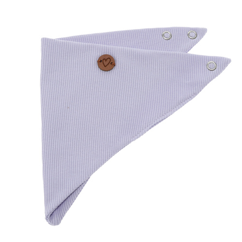 Foulard autunno/primavera bambina, viola, in cotone, Lucy