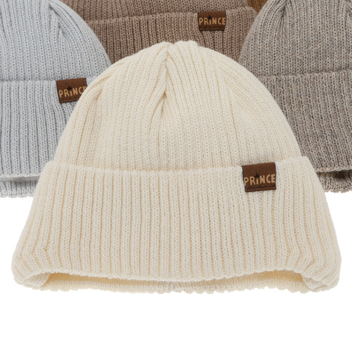 Berretto invernale bambino, con lacci, con lana merino, blu, Puser