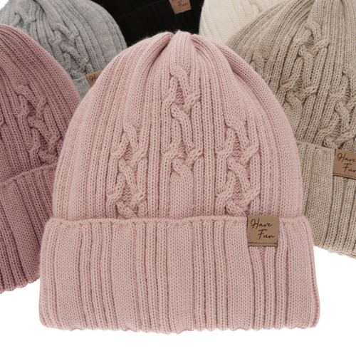 Set invernale bambina: berretto e scaldacollo, beige, Rema