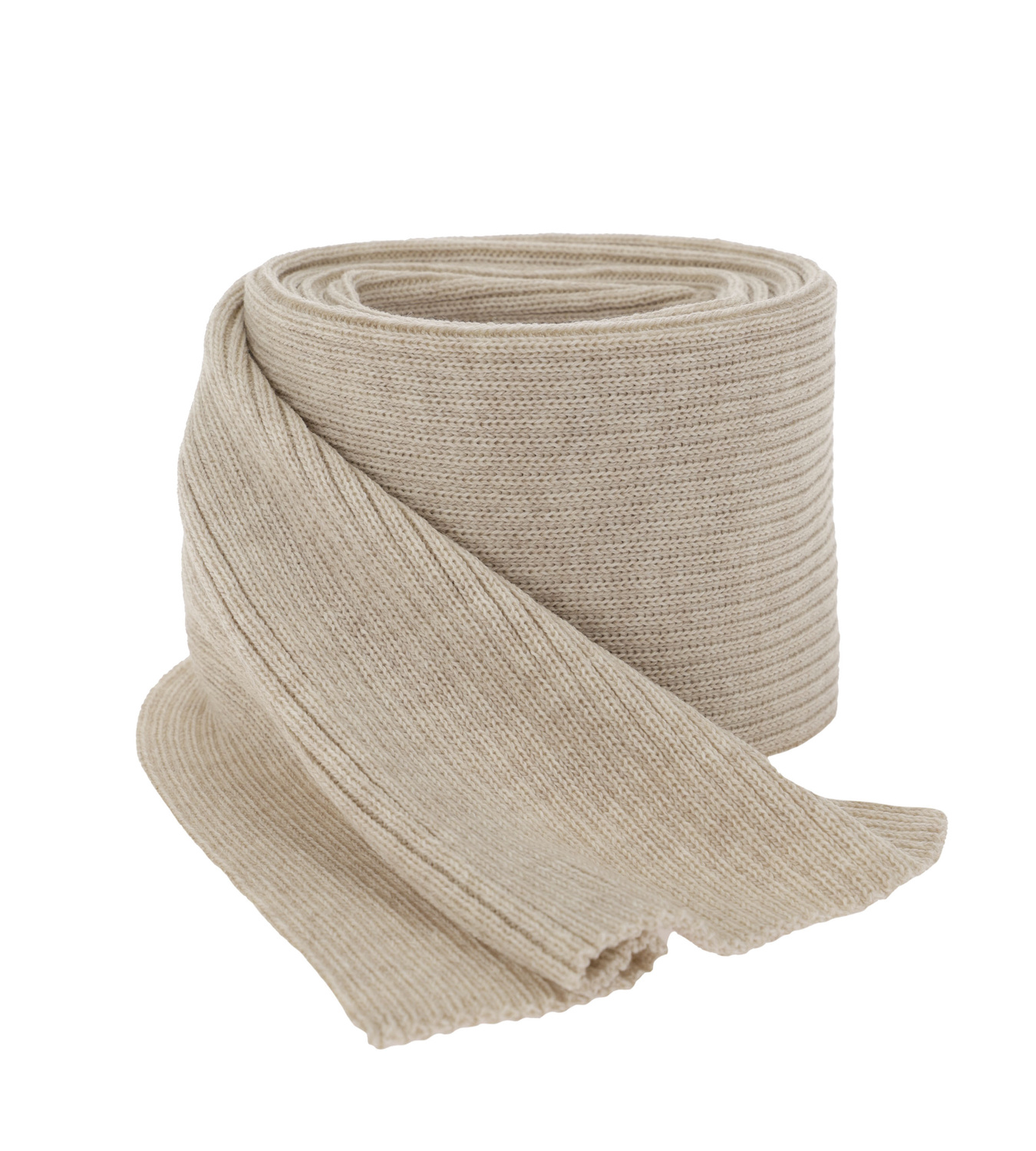 Sciarpa invernale donna, beige, 100% Lana Merino, Jessica