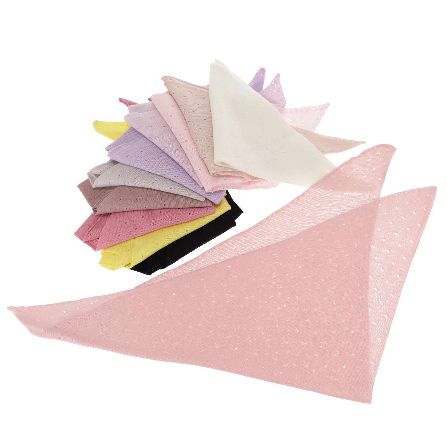 Foulard autunno/primavera bambina, nero, Fiorella