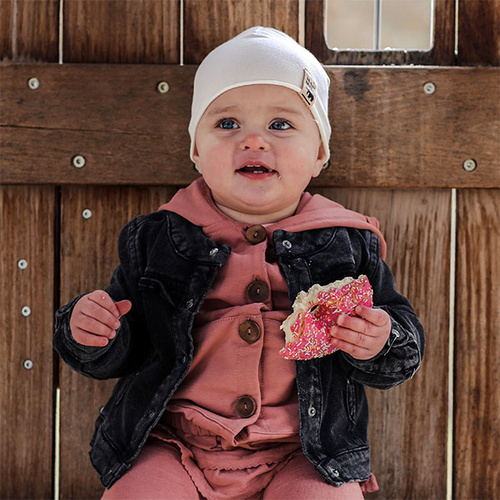 Berretto autunno/primavera bambino, khaki, Rafi