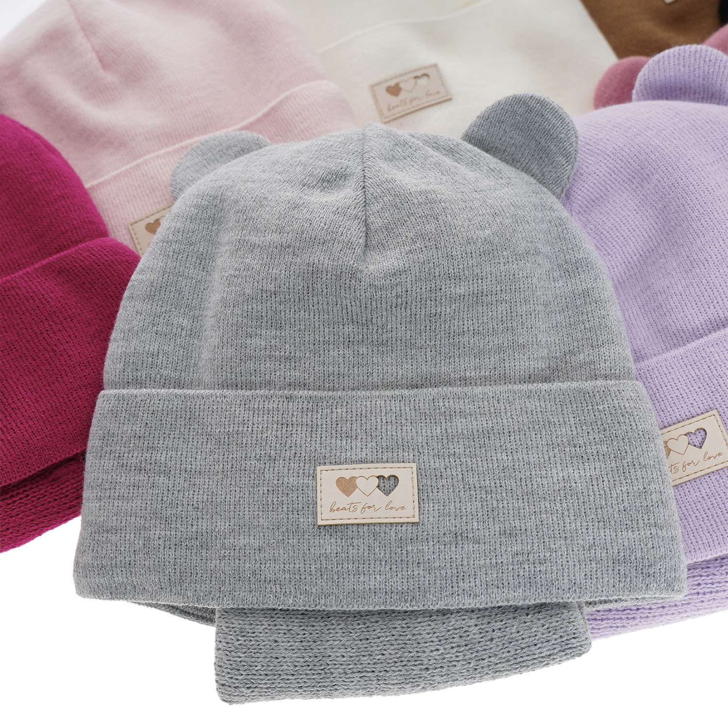 Set invernale bambina: berretto e scaldacollo, lilla, Xantia