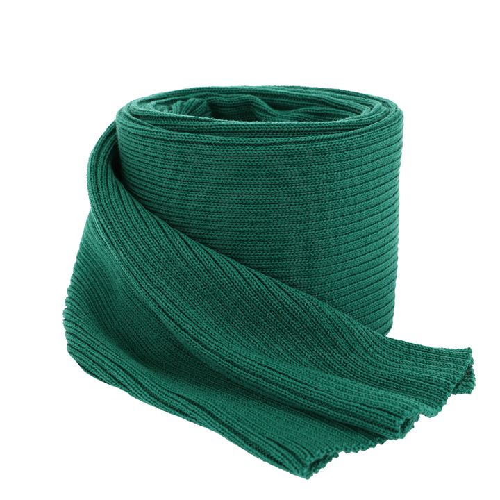 Sciarpa invernale donna, verde, 100% Lana Merino, Jessica
