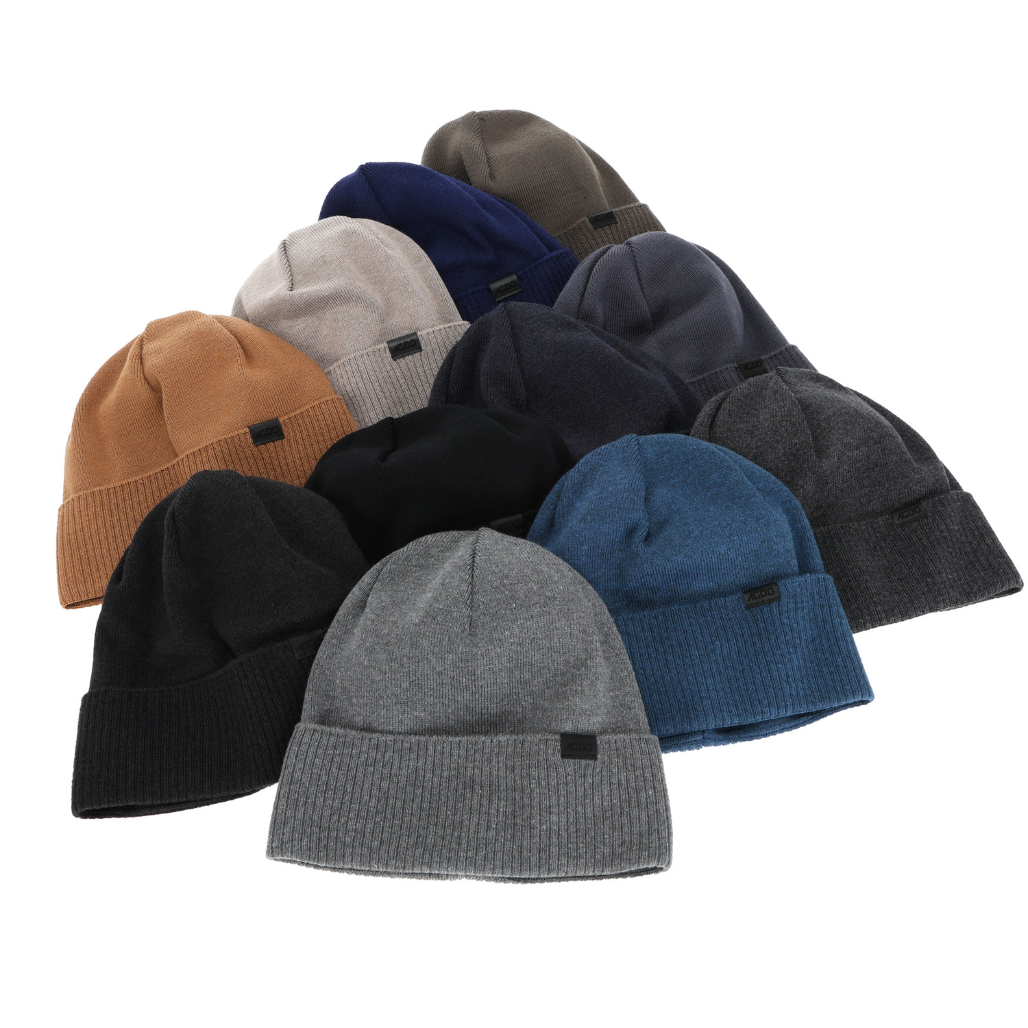 Berretto autunnale, primaverile da uomo, con cotone, grigio, Remon