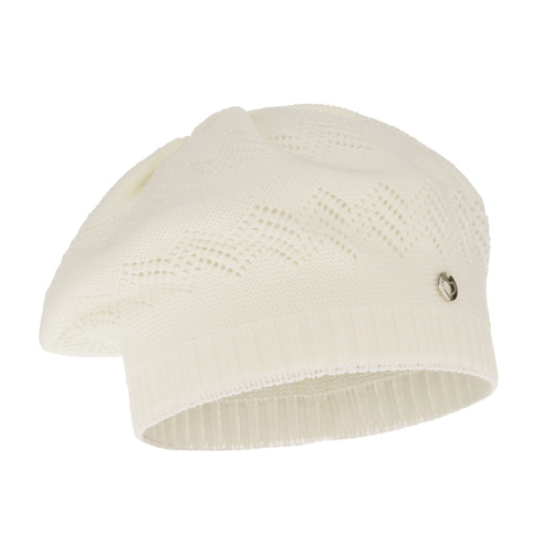 Berretto autunno/primavera bambina, crema, Filadelfia