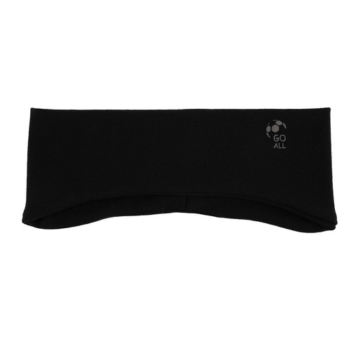 Fascia per capelli autunno/primavera bambino, nera, cotone, Nerd