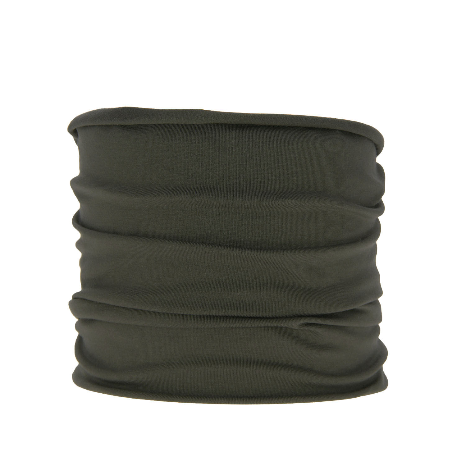 Scaldacollo autunno/primavera bambina, khaki, cotone, Braun