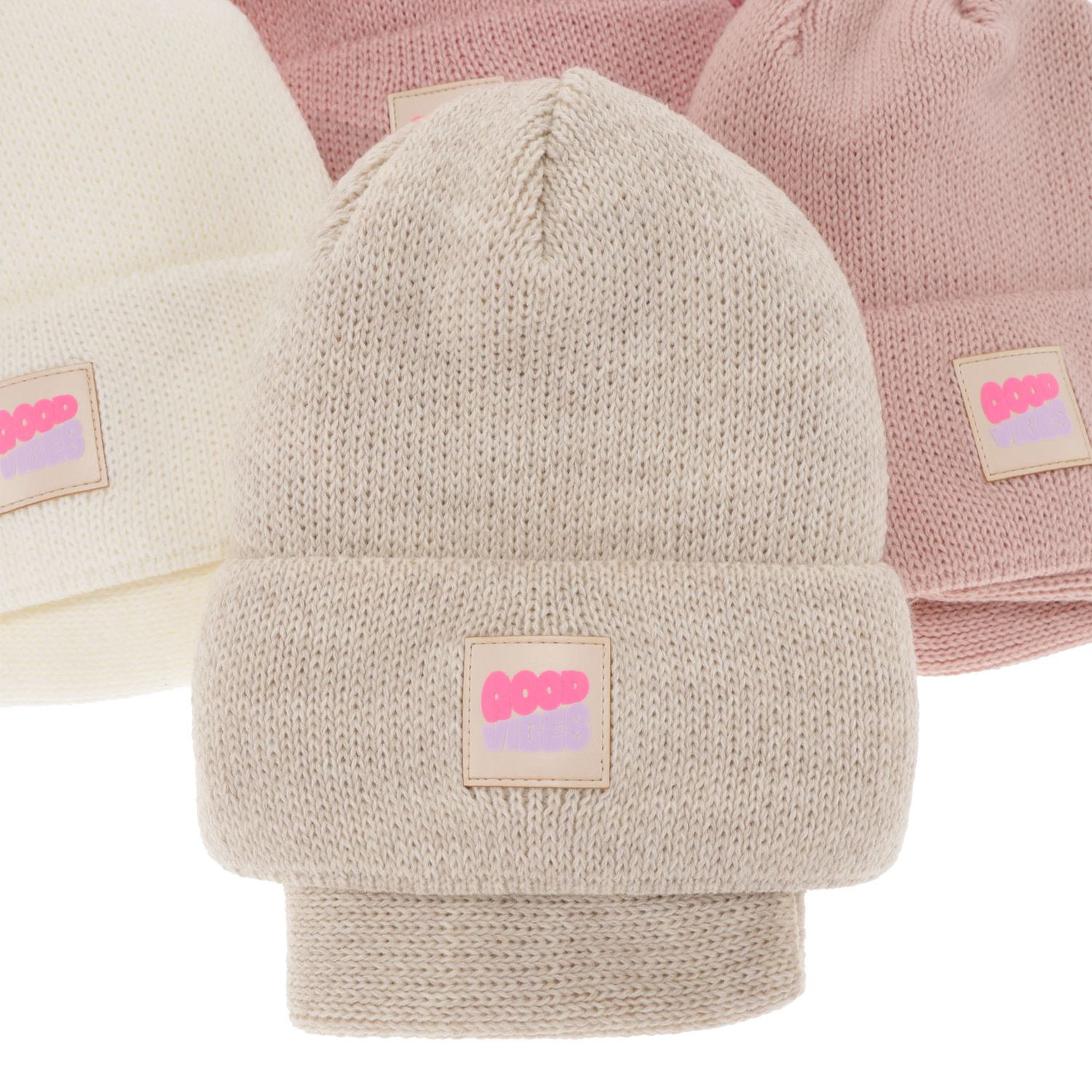 Set invernale bambina: berretto e scaldacollo, crema, Josephin