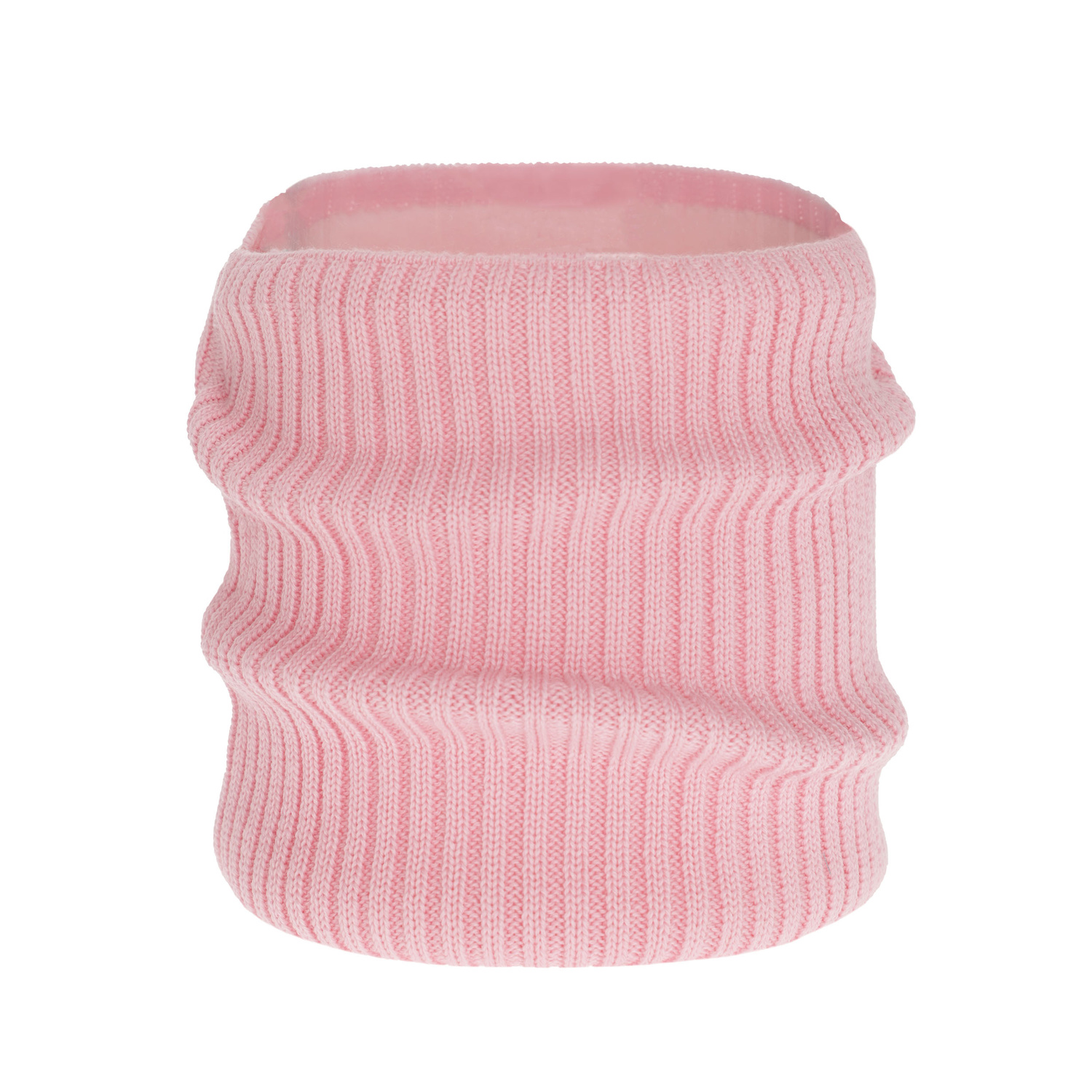 Scaldacollo invernale bambini, rosa, 100% Lana Merino, Abra