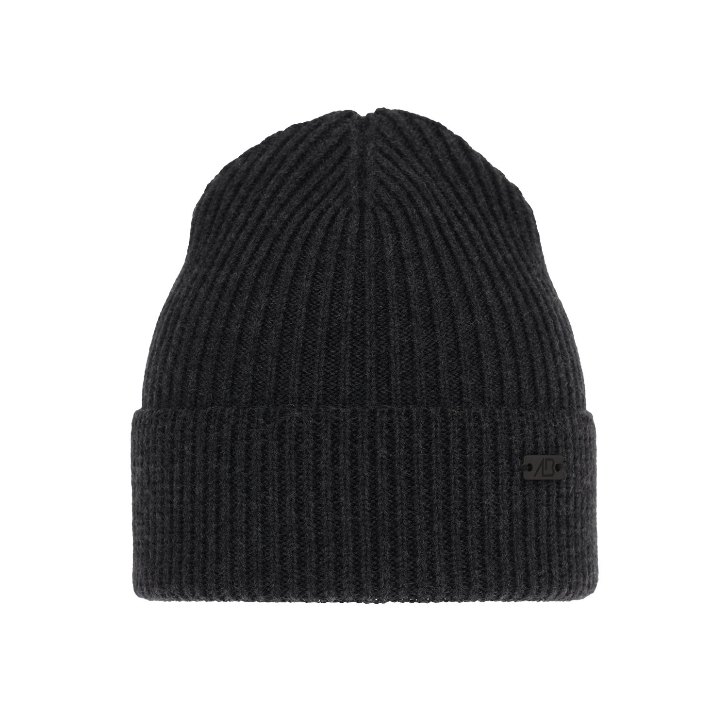 Berretto invernale uomo, grigio, 100% Lana Merino, Owen