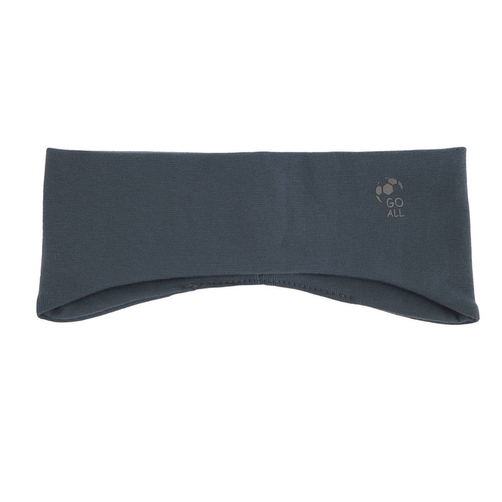 Fascia per capelli autunno/primavera bambino, blu, cotone, Nerd