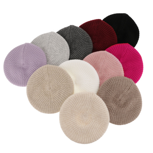 Berretto invernale donna, beige, Grace