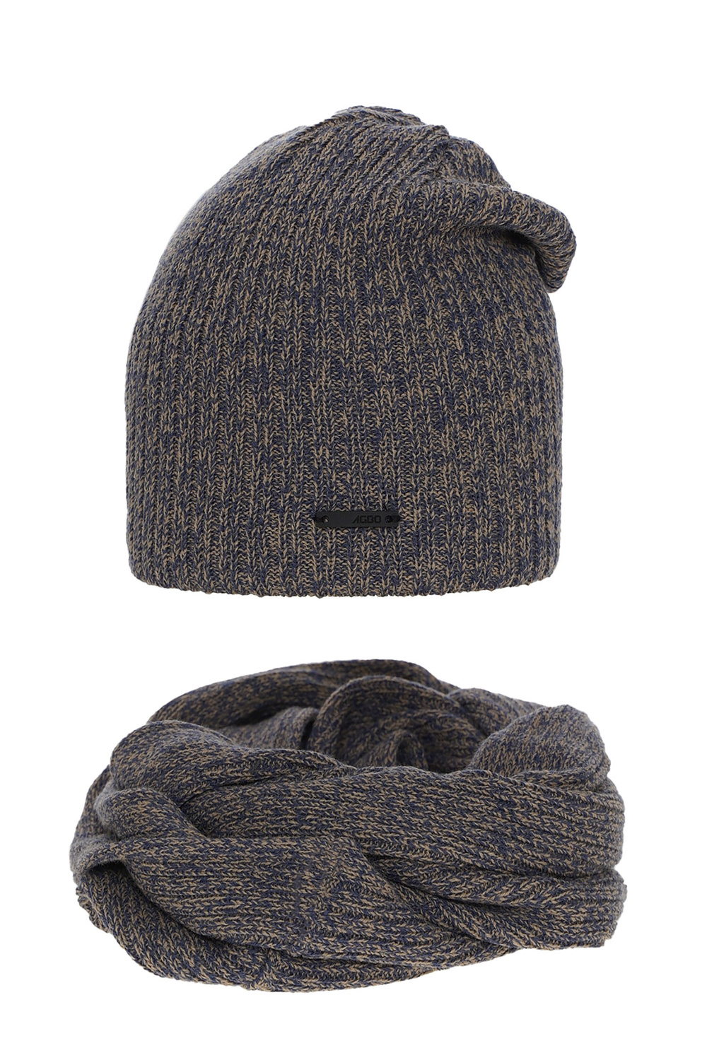 Set invernale bambino: berretto e scaldacollo, blu, Elmer