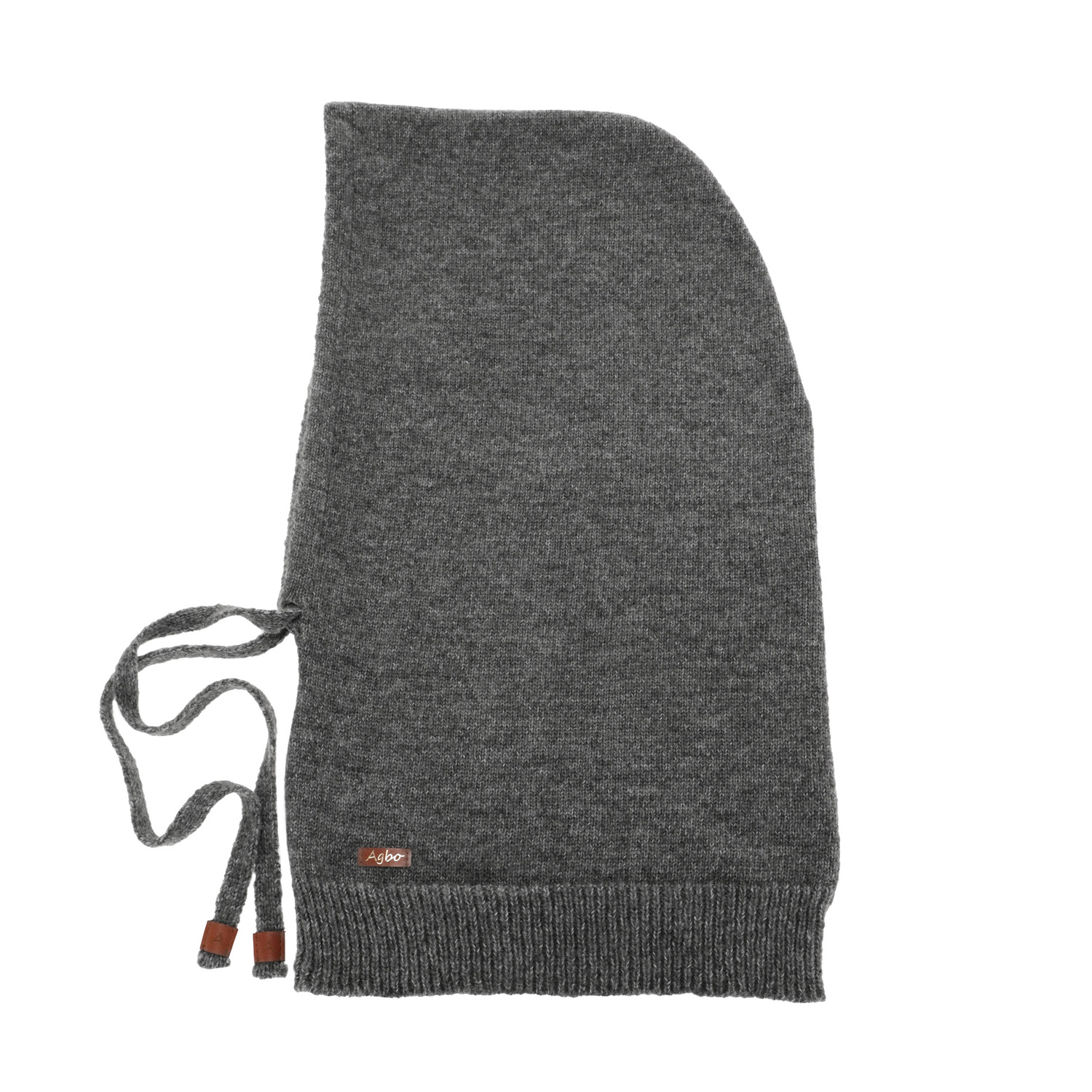 Passamontagna invernale donna, grigia, con lana, Elizabeth