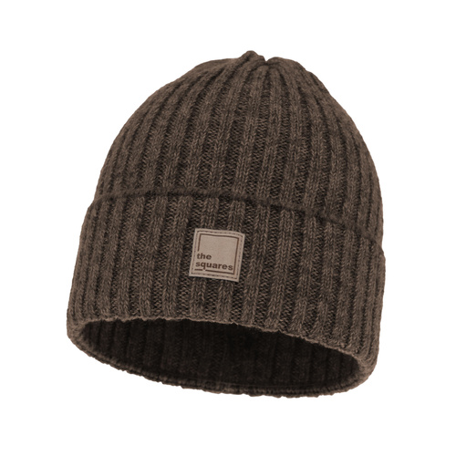 Berretto invernale donna, marrone, Con lana merino, Benedetta